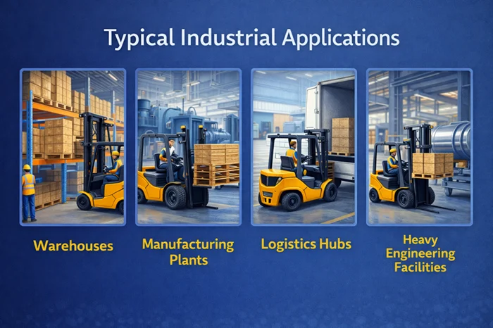Typical Industrial Applications of Forklifts